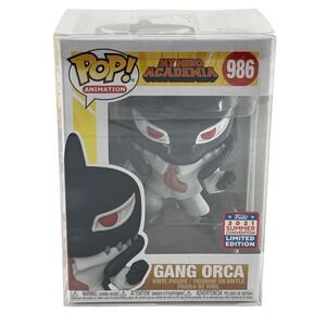 Funko Pop My Hero Academia Gang Orca 986 Vinyl Figure Black 2021 Summer Con